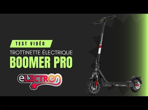 Le Test Trottinette Electrique Wegoboard Boomer Pro Par Electron