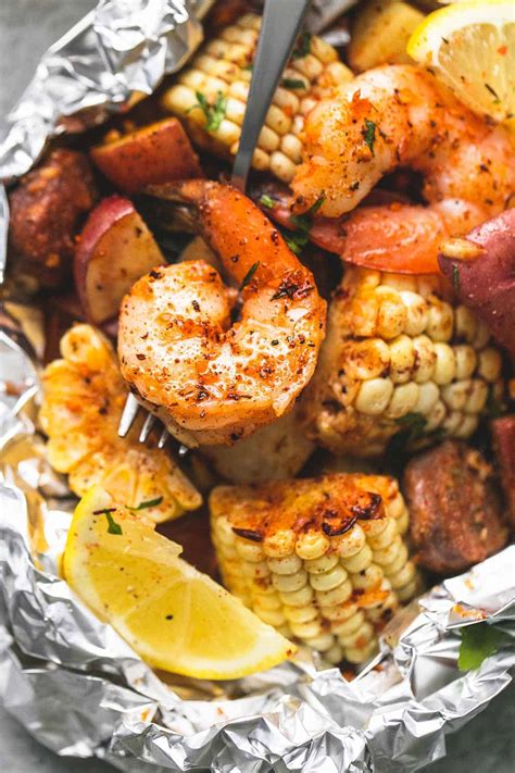 Shrimp Boil Foil Packs Creme De La Crumb