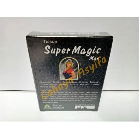 Jual Tissue Tisu Super Magic Man Asli Original Antiseptic Promo