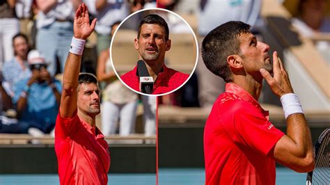 Why Does Novak Djokovic Speak In French At Roland Garros