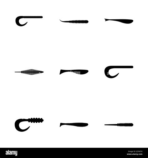 Types Of Fishing Lures Stock Vector Images Alamy