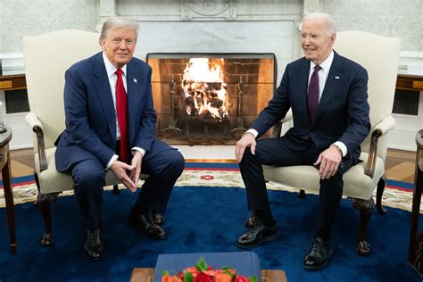 Trump S Meeting With Biden Analyzed By Body Language Experts Newsweek