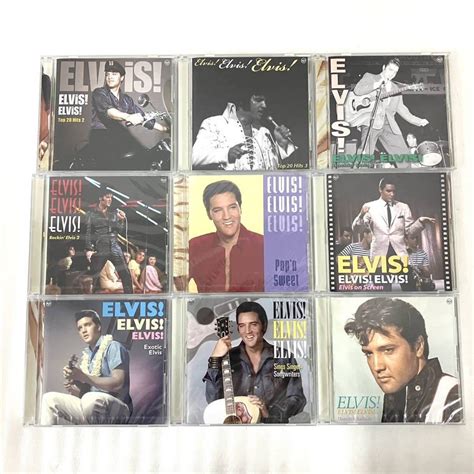 代購代標第一品牌－樂淘letao－計55枚 洋楽 Cd まとめ売り エルヴィスプレスリー Elvis ポールモーリアの世界 煌めきの