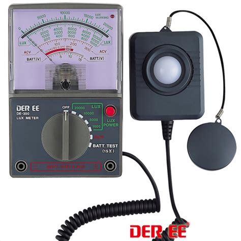 Lux Light Meters - DER EE Electrical