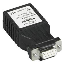 BLACK BOX ASYNC RS232 TO RS422 CONVERTER MINI RS232 RS422 DB9 F TO