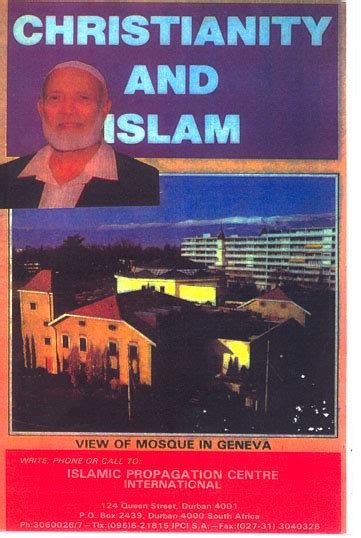 Christianity And Islam Geneva Switzerland Dvd Ahmed Deedat