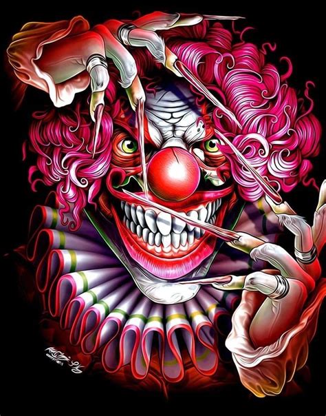 Pin by Weißer Hai on CLOWN Evil clown tattoos Clown tattoo Evil clowns