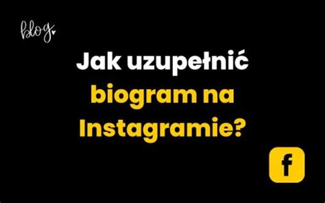 Jak uzupełnić biogram na Instagramie Instrukcja