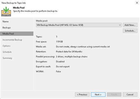 Step 4 Choose Media Pool For Full Backups User Guide For Microsoft