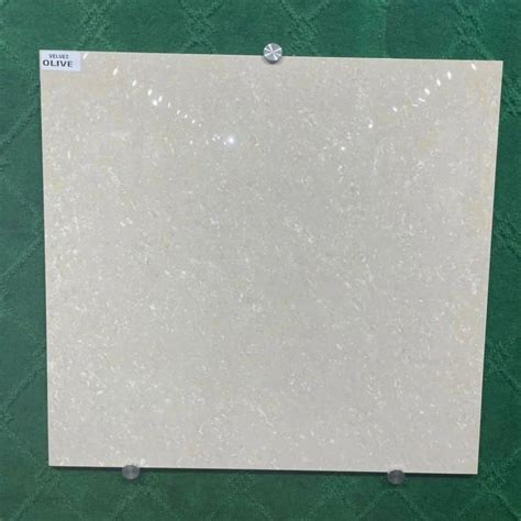 Glossy Off White Ceramic Floor Tile Size 3x3 Feet 900x900 Mm At Rs