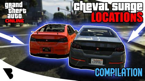 Gta Secret Cars Locations Map