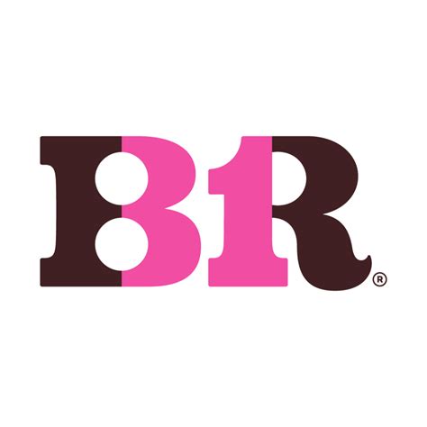 The Bbr Logo Is Shown In Pink And Brown