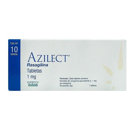 Azilect 1 Mg 10 Tabletas Walmart