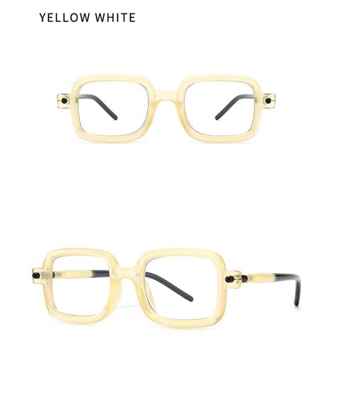 Des Vintage Black Square Glasses Frame – Fomolooo