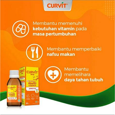 Jual Curvit Sirup Ml Ed Harga Perbotol Terdaptar Bpom