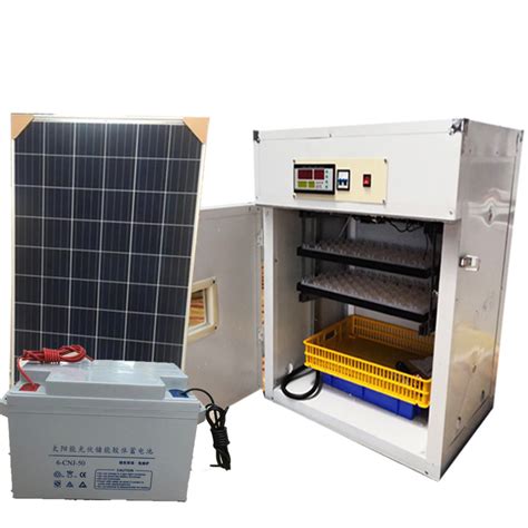 Good Quality Solar Egg Incubator Hatching Machine With Solar Powered