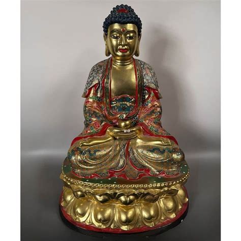 Buddha Figur Bronze Tibet China Amitabha Meditations Mudra Kaufen Auf