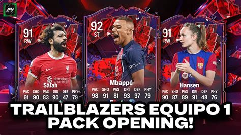 Pack Opening Con Mbappe Salah Y Mas Trailblazers Youtube