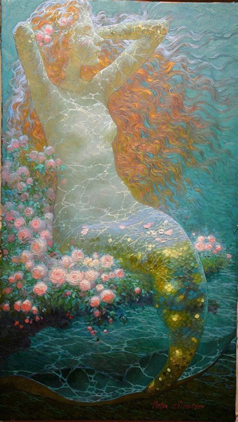 Victor Nizovtsev Mermaid Art Fantasy Art Fantasy Mermaids