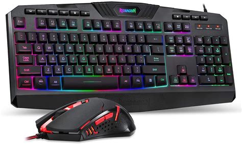 Combo Redragon S101 3 Wired Gaming Teclado Y Mouse SALESDIGITALVG