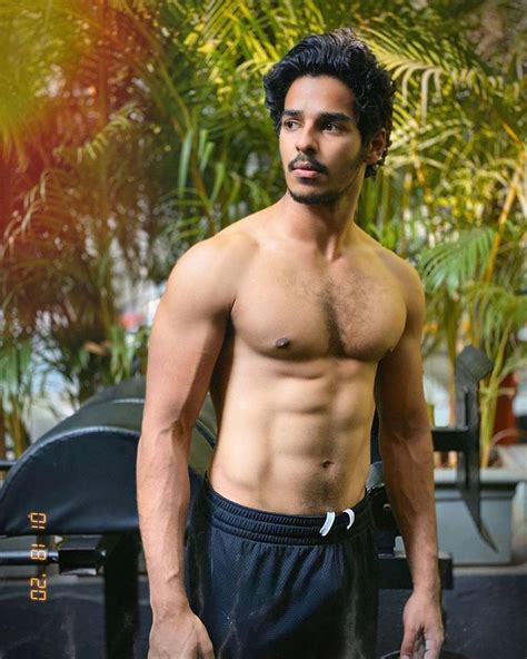 Shirtless Bollywood Men Ishaan Khattar Shirtless And In Shorts