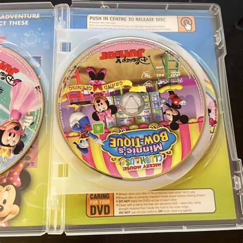 Mickey Mouse Clubhouse Minnie Collection Triple Pack Dvd 2016 Reg