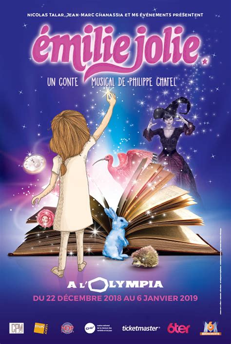 Spectacle Émilie Jolie, à l'Olympia