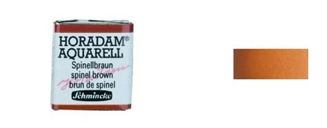 Schmincke Horadam Aquarell Acquerello Spinel Brown Goldpen It