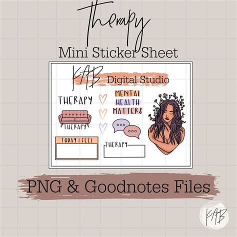 Essential Therapy Journal Stickers