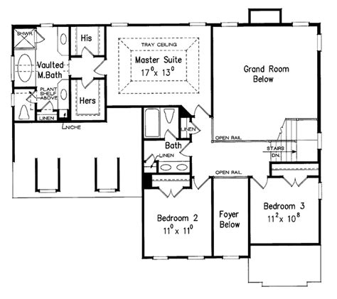 Colonial Style House Plan 4 Beds 3 Baths 2183 Sqft Plan 927 632