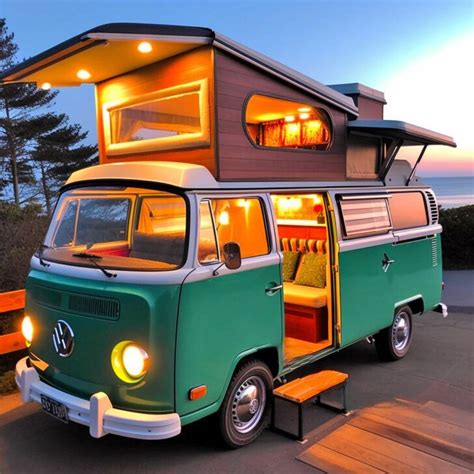 Volkswagen Hippie Buses Transformed: Adding a Second Level for RV Adventures