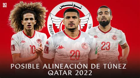 La posible alineación de Túnez en el Mundial de Qatar