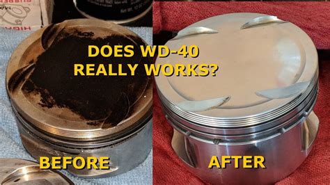 How To Clean Je Pistons With Wd Eclipse Gbuild Youtube