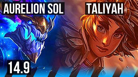 Aurelion Sol Vs Taliyah Mid Rank Aurelion Sol Br