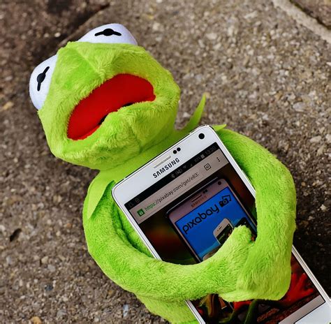 4320x900px Free Download Hd Wallpaper Kermitt The Frog Plush Toy Hugging Samsung Android