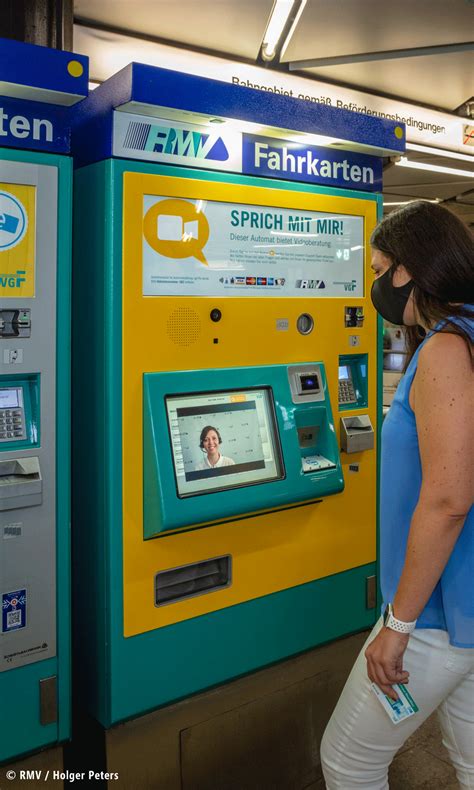 Rmv Und Vgf Testen Fahrkartenautomaten Mit Video Beratung Pnv Online