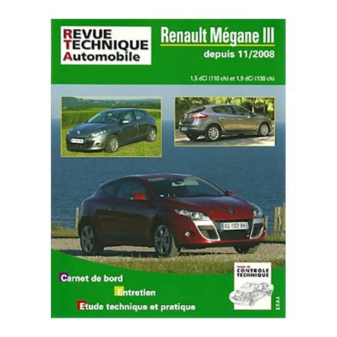 Revue Technique Megane Scenic De Renault