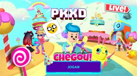 PK XD LIVE jogando na nova atualização de aniversário do PK XD de 4