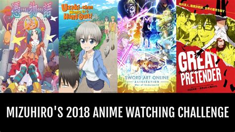 Mizuhiro S 2018 Anime Watching Challenge Anime Planet