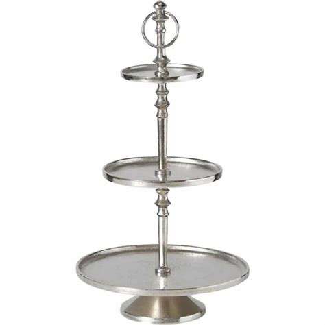 Boltze Etagere Newport Silber Aus Aluminium St Ckig Kaufen De