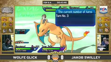 Pokémon Regional Championships Vgc Masters Top 8 A Wolfe Glick Vs