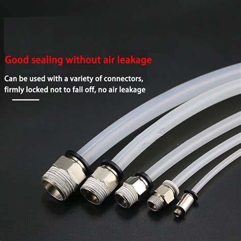 Mm Mm Id White Pa Rigid Tube Nylon Tubing Pneumatic Air Pipe Od