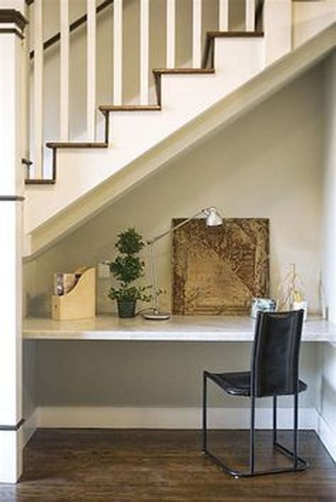 Inspiring Remodel Storage Stairs Ideas29 Desk Under Stairs Stair