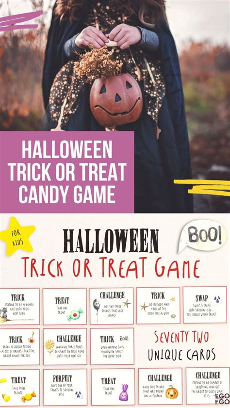 A Halloween Trick Or Treat Game For Kids