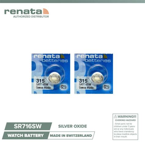 Renata Sr Sw Watch Batteries Pack Of Lazada Ph