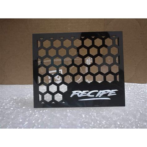 Recipe Boltless Radiator Cover For Honda Click V V V Airblade Pcx