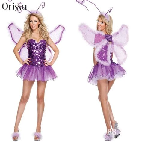 Hot Beautiful Butterfly Halloween Costume Signature Butterfly Halloween Costume Sexy Party