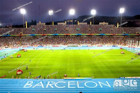 Olympic stadium Estadi Olímpic Lluís Companys Montjuic Barcelona