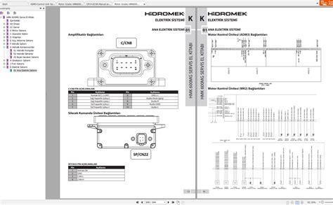 Hidromek Motor Grader HMK600MG MTU Engine Service Manual