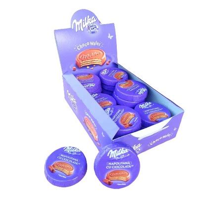 Milka Choco Wafer Wafelek Z Kremem Kakaowym G